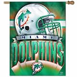 Miami Dolphins Vertical Flag