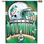 Miami Dolphins Vertical Flag
