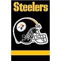 Pittsburgh Steelers 2-Sided Applique Banner Flag