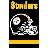Pittsburgh Steelers Applique Embroidered Banner Flag 44x28 NFL Football Fan Shop Sports Team Merchandise