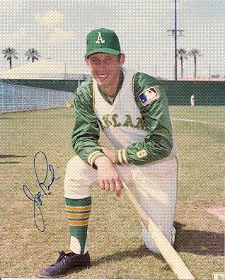 Joe Rudi Autographed/Hand Signed Oakland A's 8x10 Photo