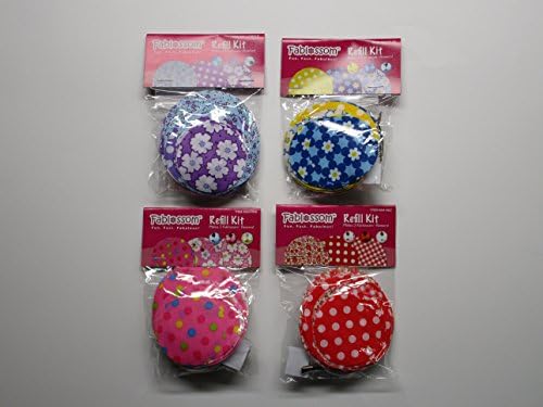 Fablossom Refill Kit Craft 4 Pack - Makes 12 Fabric Creations
