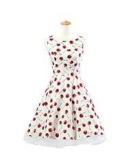 Cotton General Print Vintage Evening Dress/Prom Dress/Wedding Party Dress 