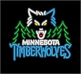 NBA Minnesota Timberwolves Neon Sign