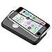 Generic iSee Case Black Gel Slim TPU Protective Cover Case Built in Screen Protector for Apple iPhone 5C