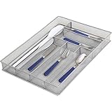 Mesh Cutlery Organizer and Tray