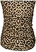 WearAll Women's Print Ruched Bandeau Top