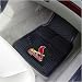 St Louis Cardinals Black 2-Piece Vinyl Car Mat Set