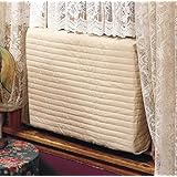 Indoor Air Conditioner Cover (Beige) (Small - 12 -14H x 18 -21W x 2D)