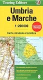 Umbria/Marche (Regional Road Map) (French Edition)