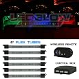 6pc Million Color Flexible Under Dash Interior Lighting Kit