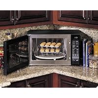 Dacor DCM24B 1.5 Cu. Ft. Countertop Convection Microwave with 900 Watts of Power, Stainless Steel Interior and 10 Sensor Cooking Modes: Black