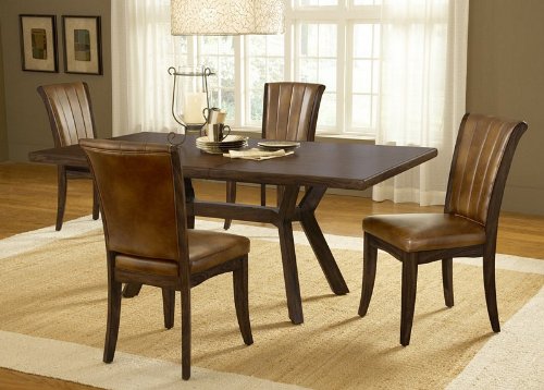 5pc Dining Table and Cherry Finish