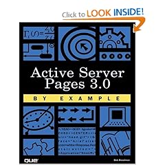 Active Server Pages 3.0 by Example