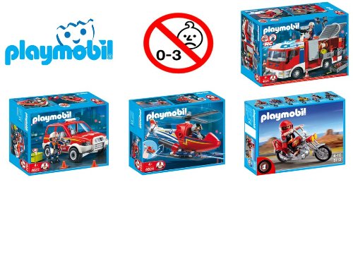 Playmobil® Set + 4821 Feuerwehr-Rüstfahrzeug