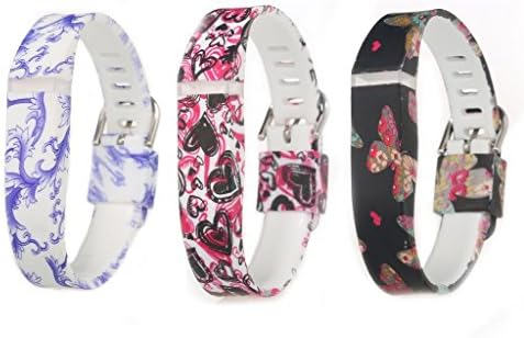 Sankit Replacement Band for Fitbit Flex with Metal Clasps/ Wireless Activity Bracelet/ Sport Wristband