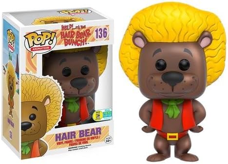 Funko Pop Animation Hair Bear Brown SDCC 2016 Exclusive Vinyl Figure