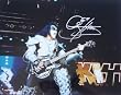 Gene Simmons Autographed KISS 11x14 Action Concert Photo
