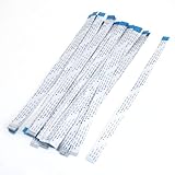 uxcell 100本入り　フレキシブルフラットケーブル　B 4/4 8/8　タイプ FFC 24ピン 0.5mmピッチ　 AWM20624 80C 60V