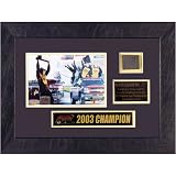 Matt Kenseth Framed 4x6 Photograph with Tire and Nameplate