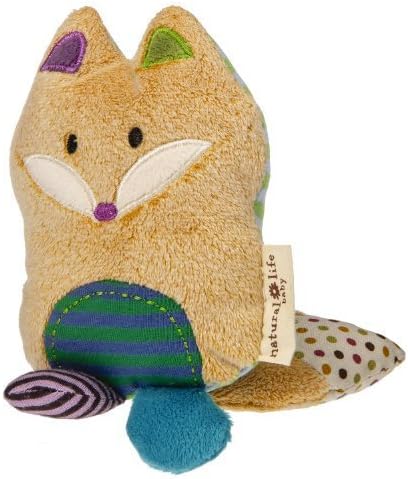 Natural Life Baby Mary Meyer Animal Plush Rattle, Love You Forever Fox by Natural Life Baby