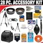 30 PC ULTIMATE SUPER SAVINGS DELUXE DB ROTH ACCESSORY KIT, INCLUDES FLASH, LENSES, FILTERS, ACCESSORIES AND MUCH MORE! For The Samsung NX-10 Digital Camera