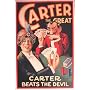 Carter the Great~Carter Beats the Devil, Magic poster,art print 24x36 vintage magician reproduction