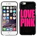 IPhone 6 Case,SYMBOL (TM)[Scratch Resistant] Apple iPhone 6 Case 4.7 Slim Fit LOVE PINK Painting Snap On Hard Back Case Cover- Perfect Fit Case for iPhone 6 (4.7)