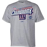 New York Giants 2007 NFC Conference Champions Locker Room T-Shirt at Reebok