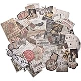 Thrift Shop Ephemera Pack by Tim Holtz Idea-ology, 54 Pieces, Assorted Colors/Designs, TH93114
