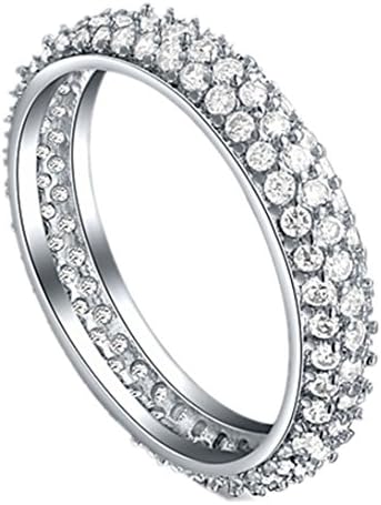 Jzoeoeu Jewelry Wholesale Jewelry Inlaid Zircon Hearts And Arrows Diamond Ring Gilded Gilt