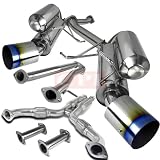 Infiniti 03-07 G35 Dual Catback Exhaust System Burnt Tip by Restyling Ideas