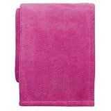 Microplush Fuzzy Blanket - Pink (Twin XL)