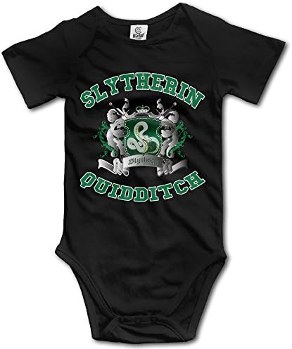 HYRONE Slytherin Quidditch Baby Bodysuit Long Sleeve JumpSuit Romper Size 24 Months Black
