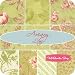 Aviary Leaf Fat Quarter Bundle of Quilt Fabric - 3 Sisters for Moda Fabrics