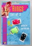 80s Rings Set of 3 Halloween Costume Accessory Kit 518ppl 2geL. SL160 80s Rings Set of 3 Halloween Costume Accessory Kit