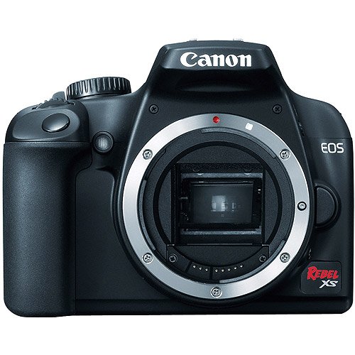 Canon EOS Rebel XS 10.1-Megapixel Digital SLR Camera - Black (Body Only)