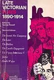 Late Victorian plays, 1890-1914
