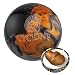 Ebonite Cyclone Black/Gold/Silver Bowling Ball (14lbs)