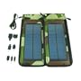New 2 Piece 6V,320mA Portable Travelling Solar Charger for Cell Phone w/ USB charging cable,GPS,DC,MP3/4