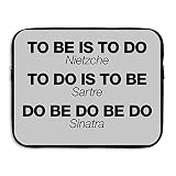Aip-Yep To Do Is To Be Water-resistant Notebook Zipper Case Bag 15 Inch