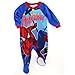 Spider-Man Baby Toddler Blue Fleece Sleeper Pajamas
