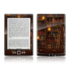 Amazon Kindle 4 Skin Design Geh�use Case Schutzfolie modding Aufkleber - Library