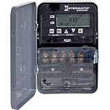 Intermatic ET8115C 7-Day 20/30-Amps SPDT Electronic Astronomic Time Switch, Clock Voltage 120-Volt - 277-Volt NEMA 1