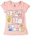 Secret Life of Pets Little Girls' Short Sleeve T-Shirt Shirt, Coral, 5