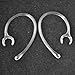 SODIAL(R) 2 New Clear Ear Hooks for Plantronics Discovery 975 925 Modus HM3500 HM3700 HM1000 HM1100 HM1700 Savor M1100 Marque M155 M100 MX100 Bluetooth Headset Ear Loops Clips Stabilizers Earhooks Earloops Earclips Earstabilizers Replacement HM-1000 HM-1100 HM-3500 HM-3700 HM-1700 M-100 MX-100 M-155 M-1100 Replacement