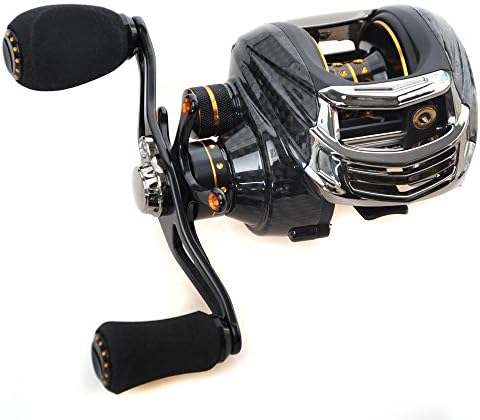 Trulinoya 6.3:1 13+1Bb Right Hand Fishing Reel Baitcasting Reel Bait Casting Fishing Reels