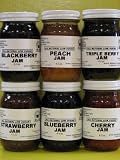 Low Sugar all Natural Jams Gift Box (6-4.5 oz jars in a gift box)