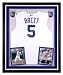 George Brett Kansas City Royals Deluxe Framed Autographed Jersey