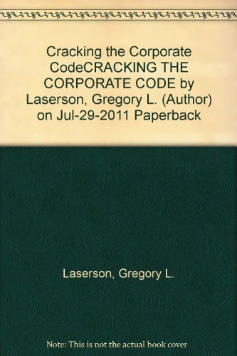 Cracking the Corporate Code: The Revealing Success Stories of 32 African-American Executives (An AMA research report)